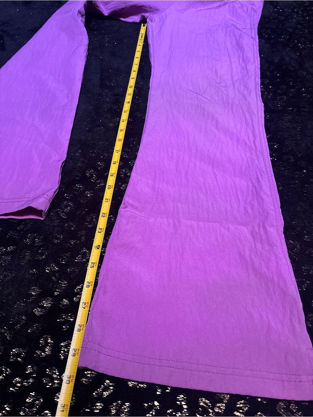 Pink Yoga Waistband Scrub Pants - Picture 6 of 7